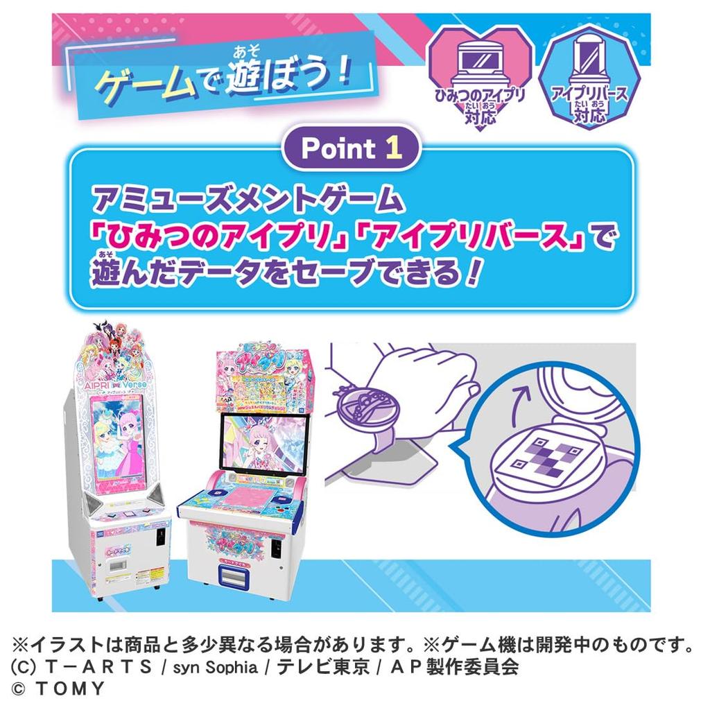 Takara Tomy Secret Eye Print Secret Eye Print Bracelet R DX Set Ring Model