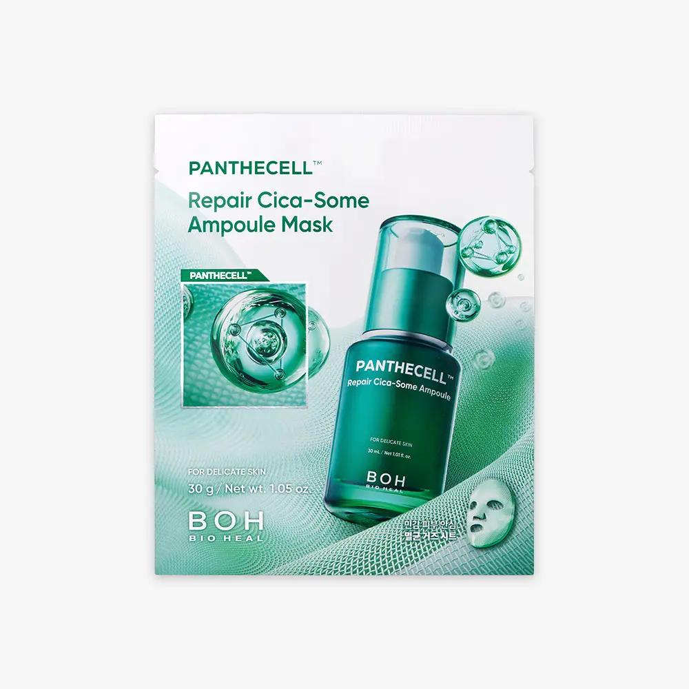BIOHEAL BOH Panthecell Repair Cicasome Ampoule Mask 5+1 Sheets Korean Soothing Hydrating Barrier Care