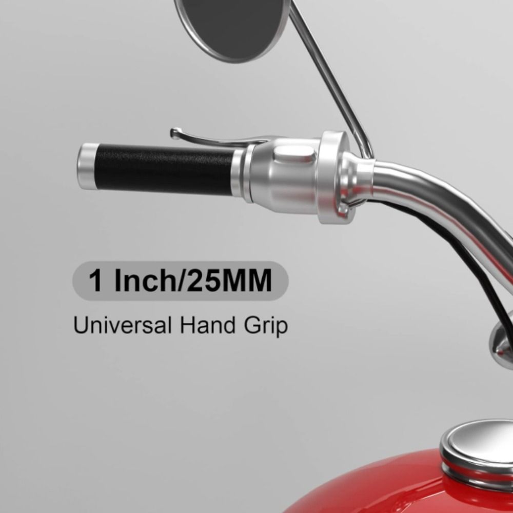 Thermoplastic Rubbers Throttle Tube 25mm Right Grip For Honda VT Shadow 400/600/750