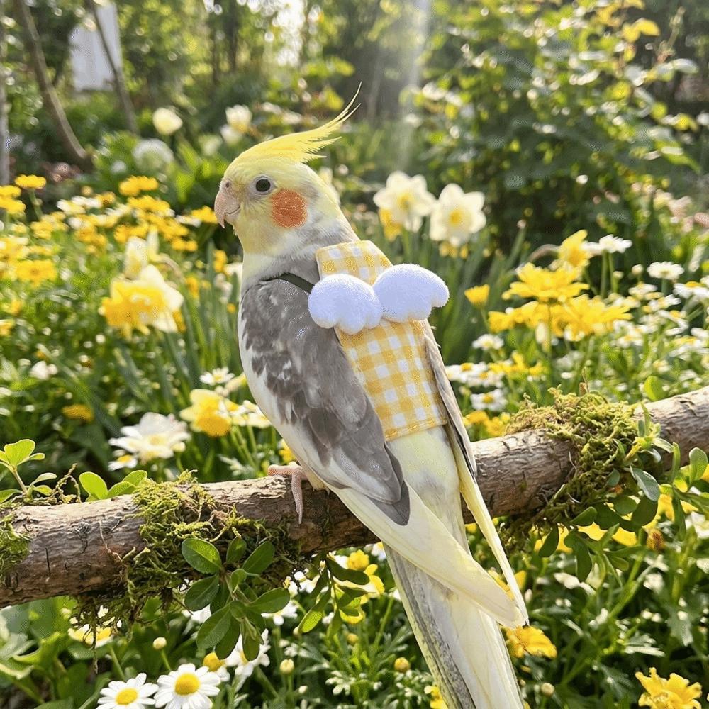 Breathable Bird Flight Suit Escape Proof Bird Vest Suit Washable Bird Harness Training