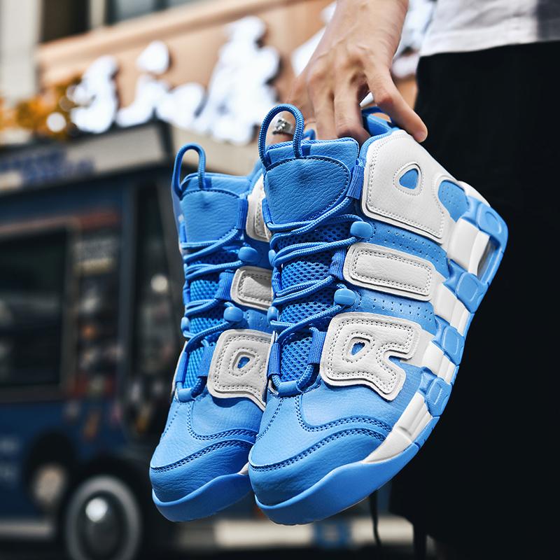 Men Casual Sneakers AIR Cushion Basketball Shoes Training Tennis Lace-Up Teens Running Sport Shoes Luxury Design Boots for Men