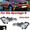 Автоаксессуары Противотуманная фара Для Kia Sportage R 2011 2012 2013 Передний бампер Дневная ходовая огня Сборка противотуманной фары Автомобиля С лампочкой