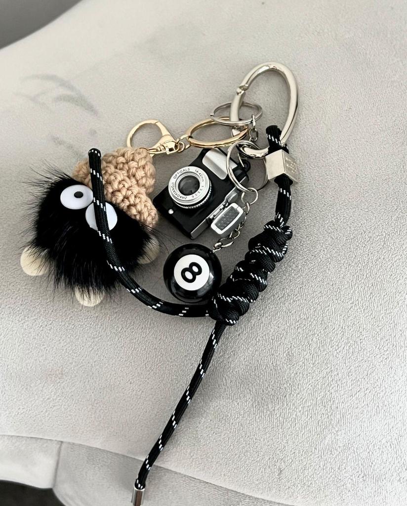 Оригинальный нишевый дизайн брелок для ключей в стиле таксы, подвеска для сумки