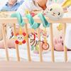 Car Seat Toy for Baby Infant Spiral Plush Toys Stroller Toys Hanging Crib Activity Toy Bed Stroller Rattle for Newborns Gifts