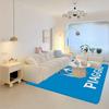 P-Piaggio Logo Floor Carpet Nordic Style Home Doormat Bathroom-Toilet Mats Bedroom Hotel Decor Mat