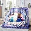 Elsa Theme Printed Blanket - Perfect for Couch, Bed, Travel & Outdoor Use | Machine Washable, Cozy & Durable.