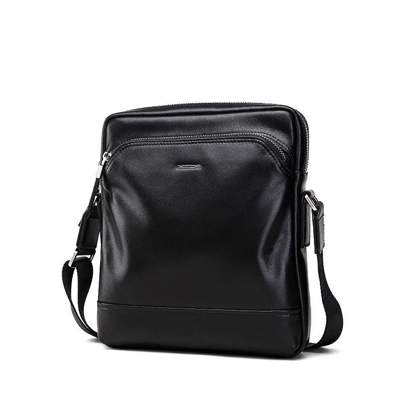 Мужская сумка через плечо Crossspan Bag Crossbody Многофункциональная практичная натуральная кожа Мягкая кожа Деловой верхний слой из коровьей кожи