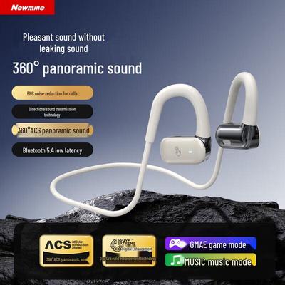 Newmine HM-50 Спортивная Bluetooth-гарнитура с открытыми ушами на шейном ободке