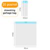 Tear-Free Drawstring Garbage Bag Portable Can Closing Garbage Bag Household Disposable Kitchen Cleaning Trash Pouch
