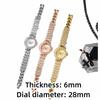 Diamond Decoration Diamond Watch Butterfly Surface Design Butterfly Surface Watch  For Women