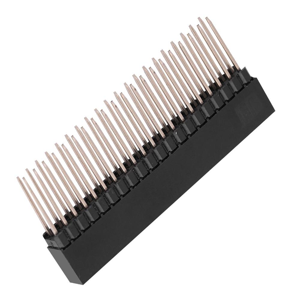 8Pcs Dual Row Female Pin Headers 2x20 Pins Header Pin Socket DIY Electronics