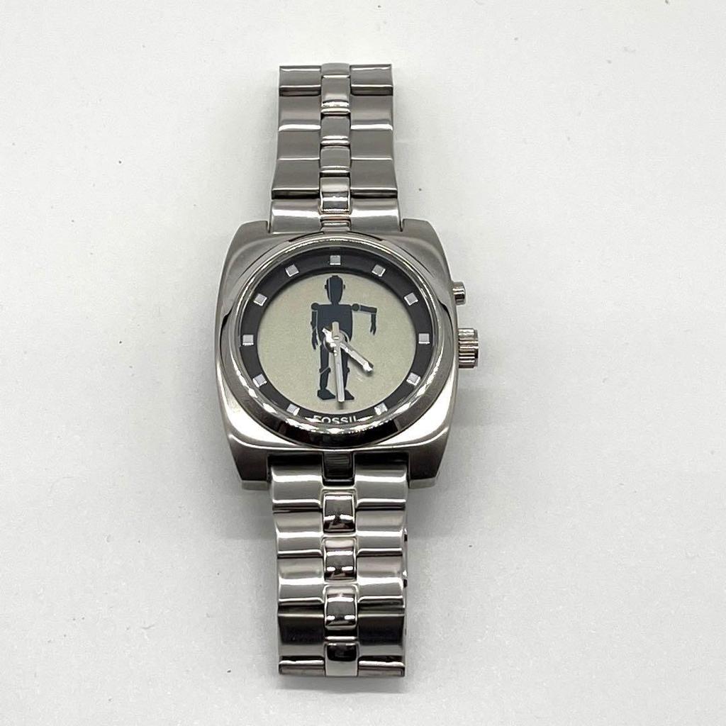 Б/у [Супер редкий полный комплект] В комплекте фигурка робота Fossil BIGTIC BG-1045
