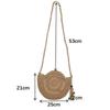 New Versatile Tassel Straw Bag Shoulder Messenger Bag Handmade Hollow Woven Bag Women's Bag Seaside Vacation Beach Bag