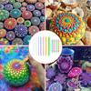 13Pcs/set DIY Pottery Stone Mandala Dotting Tool Clay Point Drill Pen Ceramic Tool