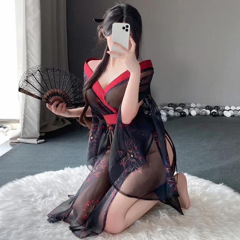 Femboy Xxx Kimono None Exotic Costumes Sexy Lingerie To Catch Berserk Sexy Body Lingerie Women Lencerias Sexy Para Cojer
