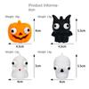 Ghost Pumpkin Squeeze Toys Skull Halloween Fidget Toy Pumpkin Fidget Toys  Wrist Movement