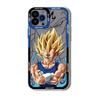 Аниме Dragon Ball Super Гонка Веджета Чехол для мобильного телефона iPhone 16 15 противоударный линза всесторонний Apple 17 прозрачный и легкий