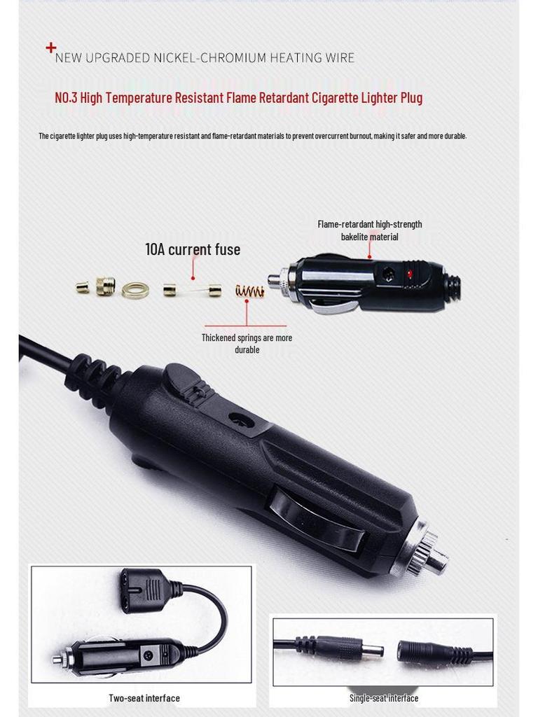 Подогреваемая умная подушка для автомобильного сиденья 12В/24В, Имитация кашемира для четырех сезонов