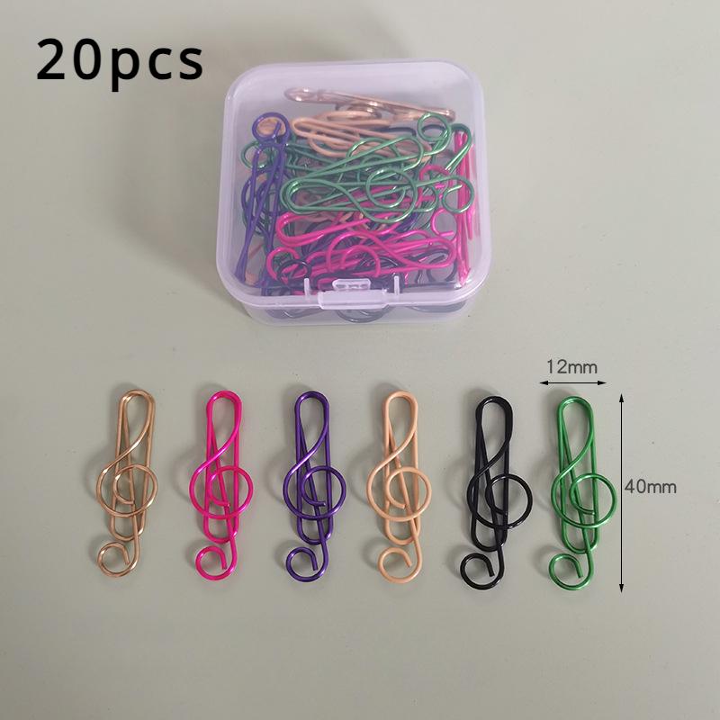 Музыкальные Ноты Скрепка В Форме Мультфильма Скрепка Красочный Самолет Кошка Скрепка