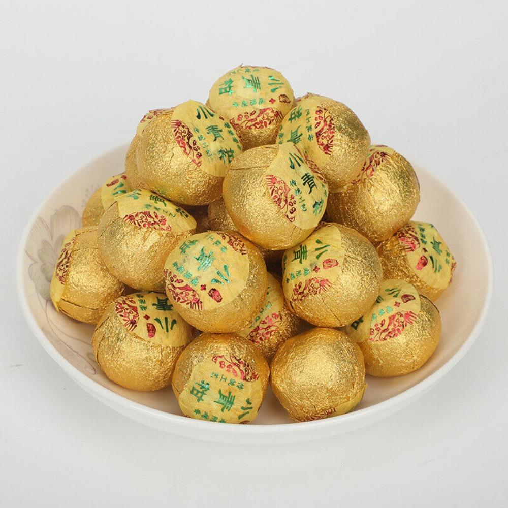 Премиальный чай пуэр с мандариновой цедрой Синьхуэй, рассыпной, Тяньма Мэй Цзян Гунтин