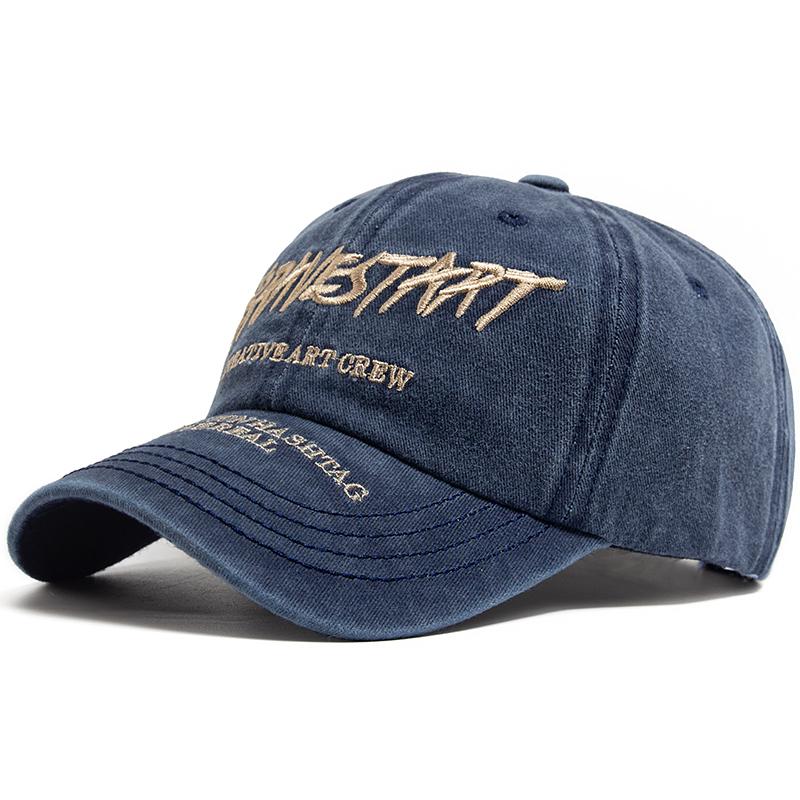Fashion Women's Baseball Cap Embroidered Cotton Soft Top Men's Caps Casual Retro Travel Visor Hats Summer Sports Trucker Hat
