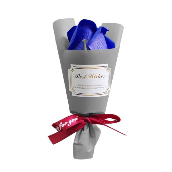 Мини-мыло для ароматерапии с ароматом букета роз, искусственный стабилизированный цветок розы, подарки на День святого Валентина для женщин, девушки, мамы, жены