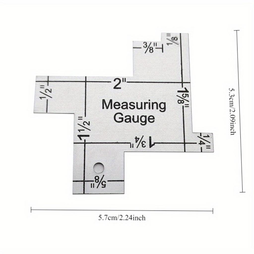 Премиальная белая швейная линейка — точный инструмент для резки ткани и самостоятельного дизайна, прочная и прозрачная для легкого измерения и создания поделок