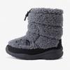 The North Face K Nuptse Bootie VII Смешанный размер 17 Флис, Угольный/TNF Черный,