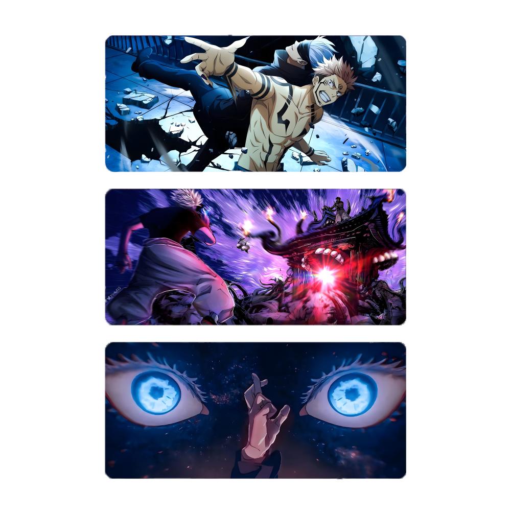 Anime Supernatural Jjujutsu Kkaisen Mouse Pad Mousepad Large Gaming Lockedge Thickened Pc Table Desk Mat