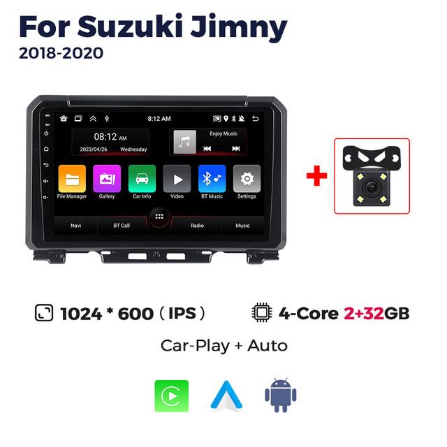 Мультимедийный плеер MEKEDE Android 13 для Suzuki Jimny 2018-2020, интеллектуальная система, автомобильное радио для Carplay, Android Auto, WIFI, GPS