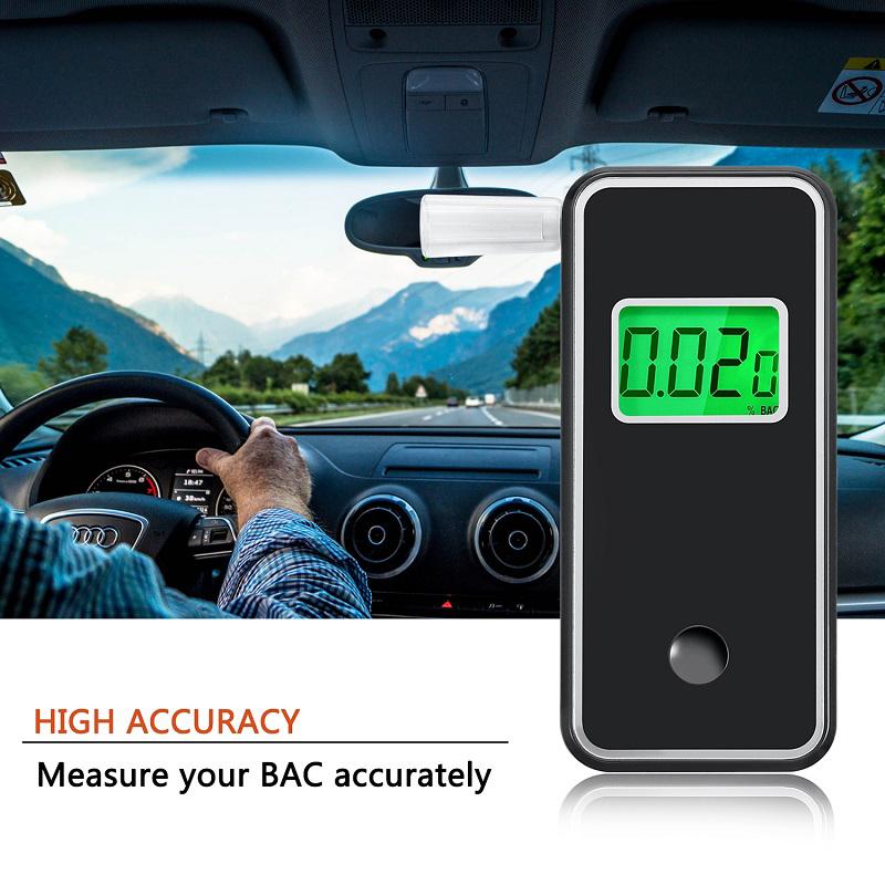 Цифровой тестер алкоголя в выдыхаемом воздухе Алкотестер