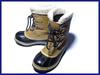 /Leather Snow Boots/22.0/Brown/With Inner Liner(USED)