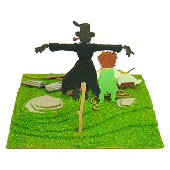Sankei Studio Ghibli Мини Подвижный замок Пугало и Хин Бумажная модель Кабу, Маркл, Без масштаба MP07-35