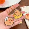 Capybara Key Ring Cartoon Bag Charm Cute Pendant Couple Gift