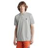Timberland Men's Millers River Piqué Short Sleeve Polo Shirt, Medium Grey Heather, Size M (TB0A62T50521)