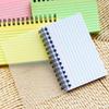 WTEMPO Small Spiral Pocket Notebooks Memo Pads for Home Office School Tearable Horizontal Line Notepads 5 Colored Notebooks 50 Sheets Per Notebook