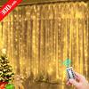 Новинка 2024 года, занавеска, гирлянда из светодиодов Navidad, веселая рождественская подвеска, свадебное украшение для гирлянды, подарок для комнаты, падение, Ornam