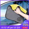 VW GTI GOLF 2026 Горячий Для VW VOLKSWAGEN Автомойка Микрофибровая Тряпка Авто Очистка Сушка Ткань Уход Ткань Для Volkswagen VW GTI Gol