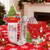 Christmas Money Box Pull-out Cash Gift Box DIY Holiday Money Gift Box with Transparent