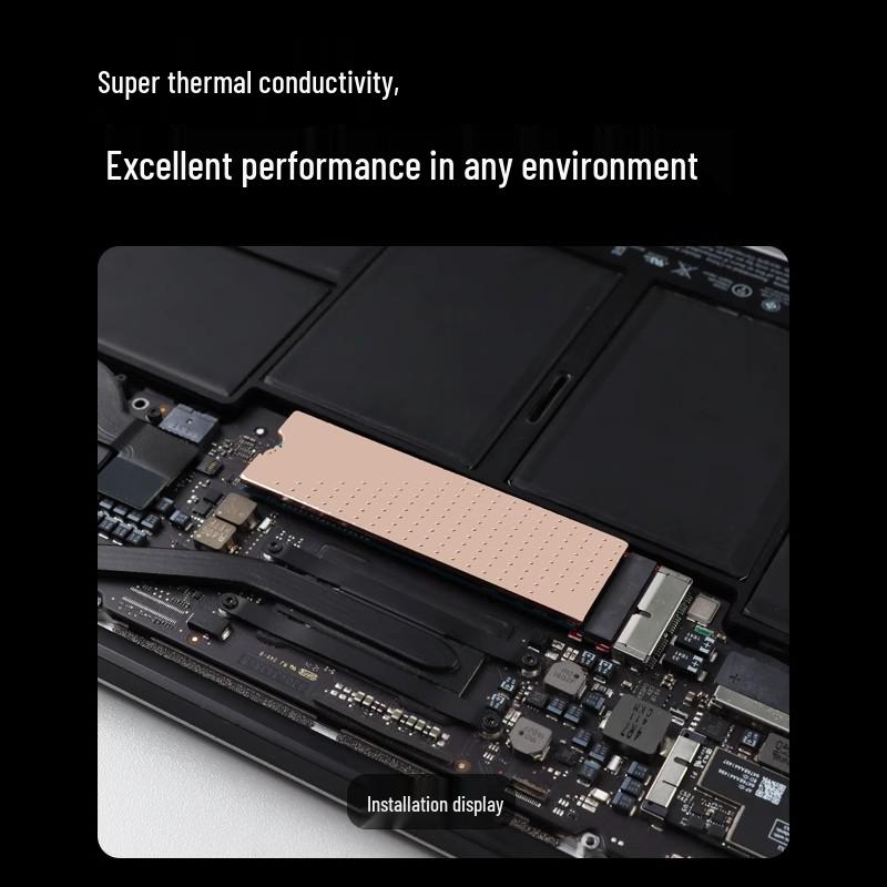 Медный радиатор Jeyi AiTong M2 SSD - 2280 NVME Термоохладитель