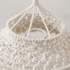 Богемный плетеный макраме абажур ручной работы, бохо подвесной светильник для кофе, ресторана, дома, настенные украшения, гобелен-абажур
