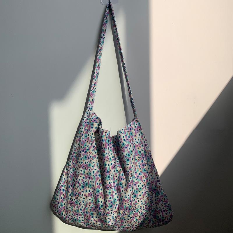 Вельветовая холщовая сумка на плечо с леопардовым принтом - Корейский стиль, Новый летний литературный дизайн для колледжа