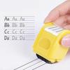 Dashed Handwriting Lines Stamp Roller Practice Roller Stamp  for Handwriting Exercise