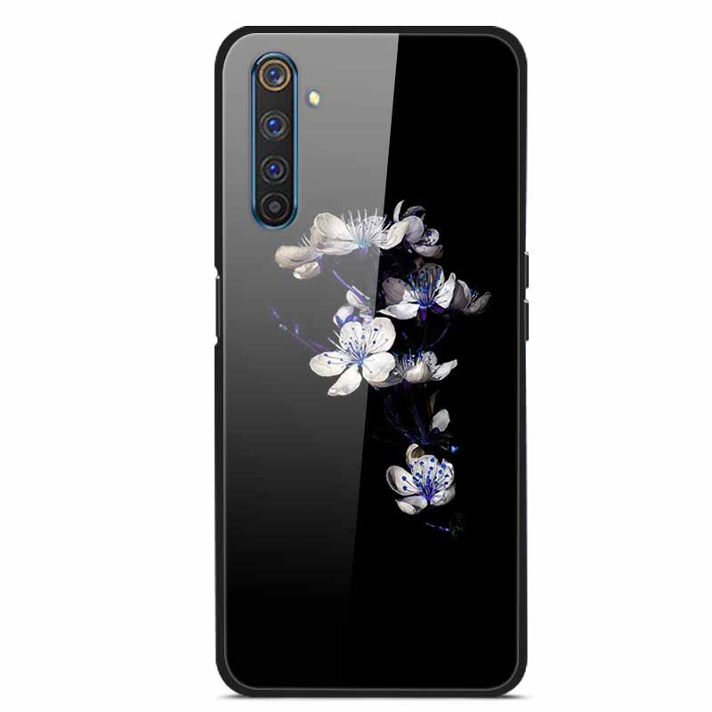 For Realme 6 Pro Tempered Glass Case for Realme 6 6S 6i Soft Bumper Hard Funda For Realme 6 Pro Phone Case Realme6 6 S 6i Cover