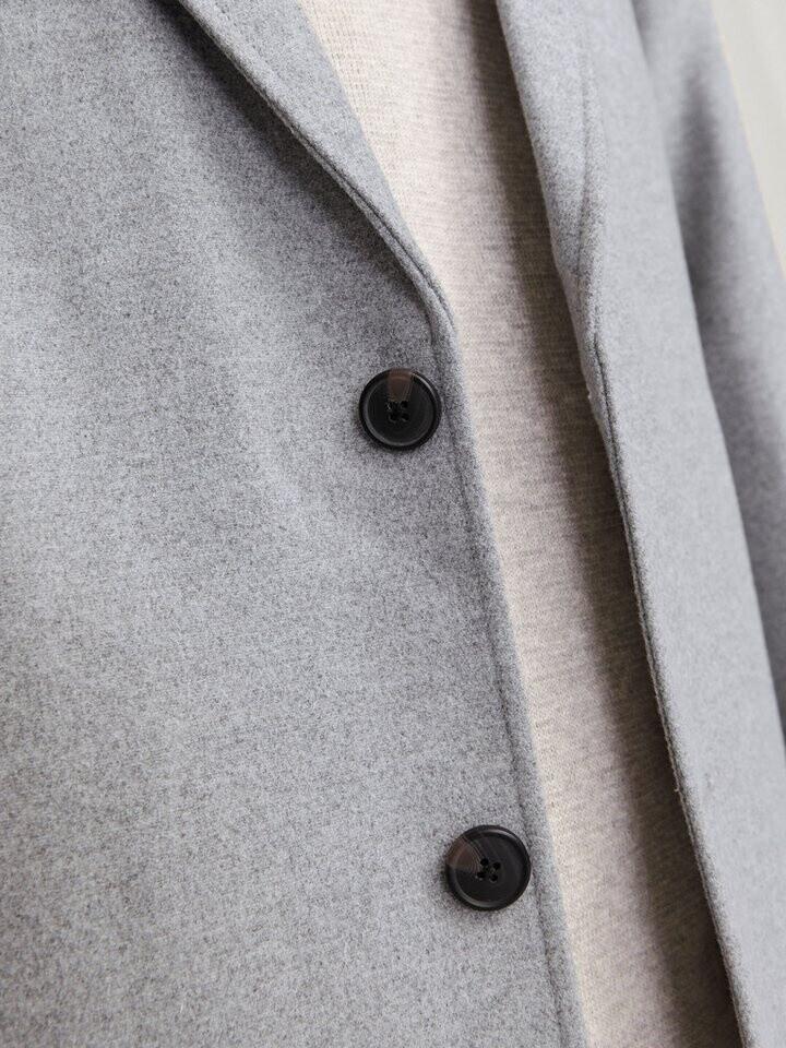 Пальто Jack & Jones Harrison Coat (12263845) Jjeharrison Wool Coat Sn (12263845) светло-серый меланж