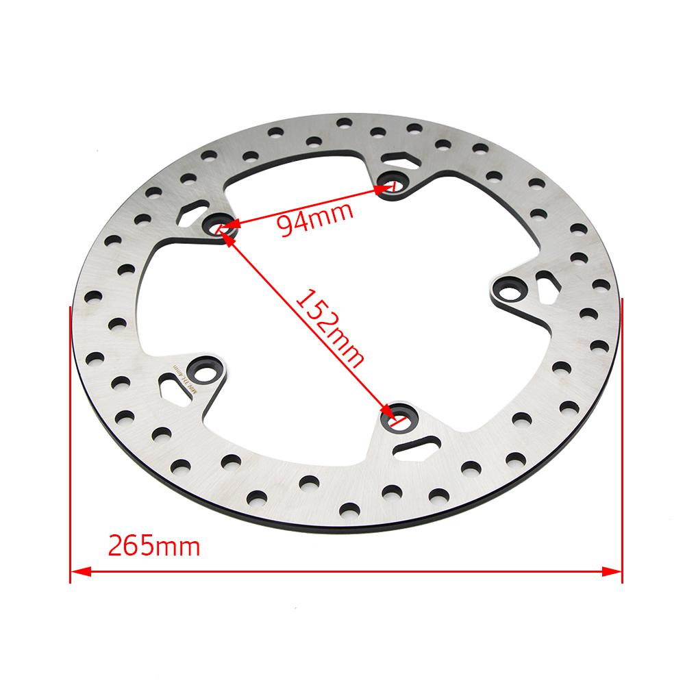 Motorcycle Rear brake disc For BMW R Nine T K21 1170cc R1200GS K25/0307 Discs have loose bobbins C400X F700GS F800GS S1000XR