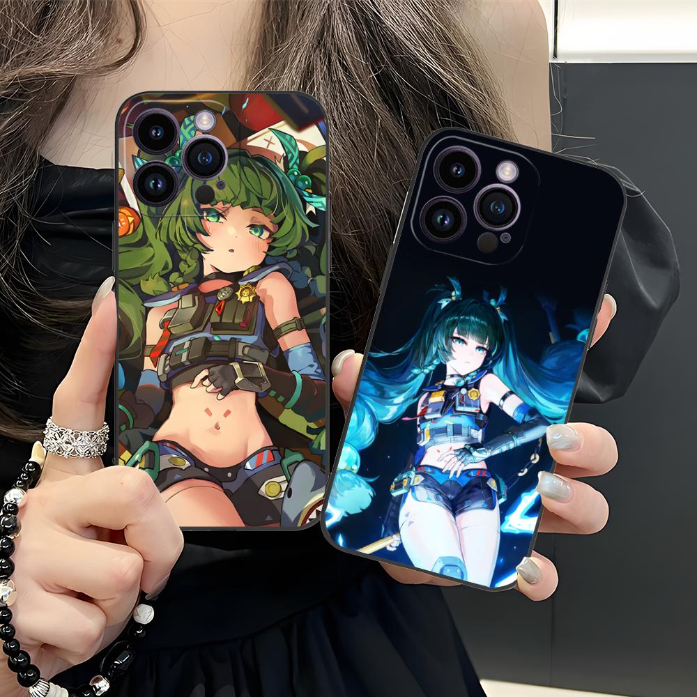 Чехол для телефона Zenless Zone Zero QingYi для iPhone 17 16 15 14 13 12 11 X XR XS 8 7 Air Pro Max Plus Mini Цветной Чехол Красивый