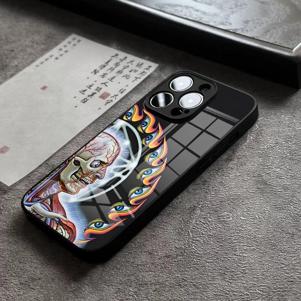 Band T-Tool Schism Phone Case For 17 Pro Max IPhone 16 Pro 15 12 11 13 Mini X XR XS 14 Plus SE Glass Cover