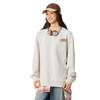 Li Ning Sports Life Collection Sweatshirt Unisex Heather Gray Tile Gray/Tao Li Brown AWDV373-8