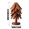 Набор подставок под рождественскую елку Складная деревянная подставка для горячих кастрюль/сковородок/мисок Рождественский декор стола для кухни, столовой, ресторана, подарок